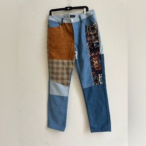 Patch work Boo hoo men jeans
